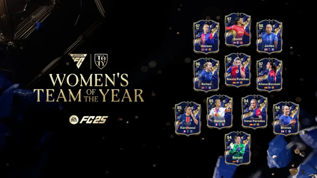 TOTY Femminile